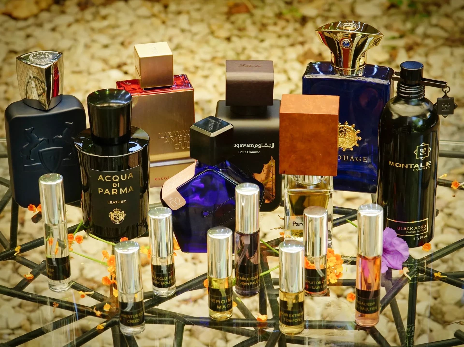 Nicho perfume collection